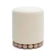 thumbnail image 1 of Puff Ottoman Tov Furniture Dex en Tela Reciclada Crema, 1 of 7