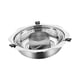 thumbnail image 1 of Olla Caliente Para Cocinar, Plato Elevador Para Calentar, Cuenco Para Fiestas, Cocinas, Reuniones Familiares, 34 Cm, Con Perforación, 1 of 5