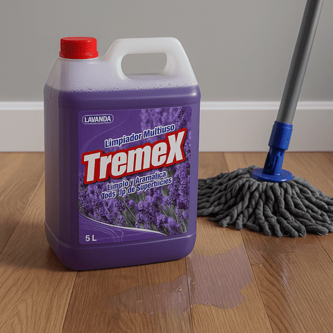 Desodorante Ambiental Tremex Lavanda 5L | Aroma Fresco Y Duradero