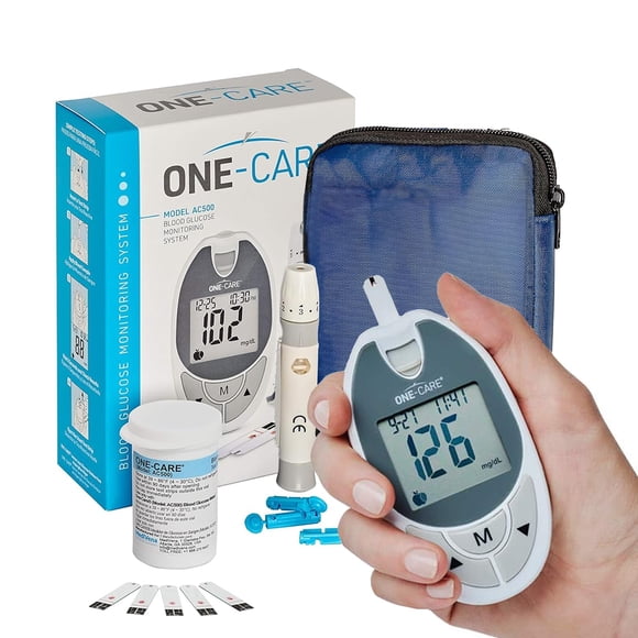 Kit de glucómetro ONE-CARE del sistema de monitorización de glucosa en sangre