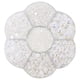 thumbnail image 3 of 2800 Unids/set Media Perla Flatback Beads Satén Brillo Plástico Para Vestido De Novia Blanco, 3 of 5