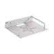 thumbnail image 5 of Soporte De Pared Para Proyector, Soporte Para Estante, Enrutador, Reproductor De DVD, Baño, 23 X 16,5 Cm, Plateado, 5 of 6