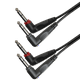 thumbnail image 1 of Cable de Audio Doble Jack de 6,3 mm en Ángulo Recto - 3 Metros, 1 of 2