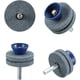 thumbnail image 3 of Afilador de cuchillas de corindón para cortacésped (2021), universal, compatible con cualquier taladro eléctrico o manual, con muelas de doble capa, fácil de usar y resistente a los daños (gris)., 3 of 7
