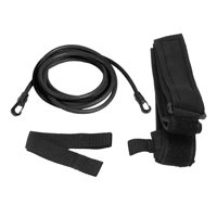 Ioensy - Cinturón De Resistencia Para Natación, Cinturón De Entrenamiento De Natación, Dispositivo De Entrenamiento De Natación Profesional, Color Negro