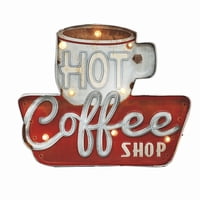 Muebles Santa Ana - Letrero Vintage Led Hot Coffe