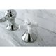 thumbnail image 2 of Grifo Kingston Brass KC7161PX de lavabo de instalación amplia, cromo pulido, 2 of 4