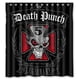 thumbnail image 1 of Cortina de ducha de Five Finger Death Punch con ganchos, tamaño 66 x 72 pulgadas, 1 of 3