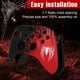 thumbnail image 4 of Carcasa de repuesto para mando de Xbox Series X y S, carcasa frontal rígida de ABS, placa frontal personalizable con herramientas de instalación, 4 of 6
