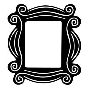 Rienda Libre Graphics - Decomural Photo Frame Friends Design Ws-43964