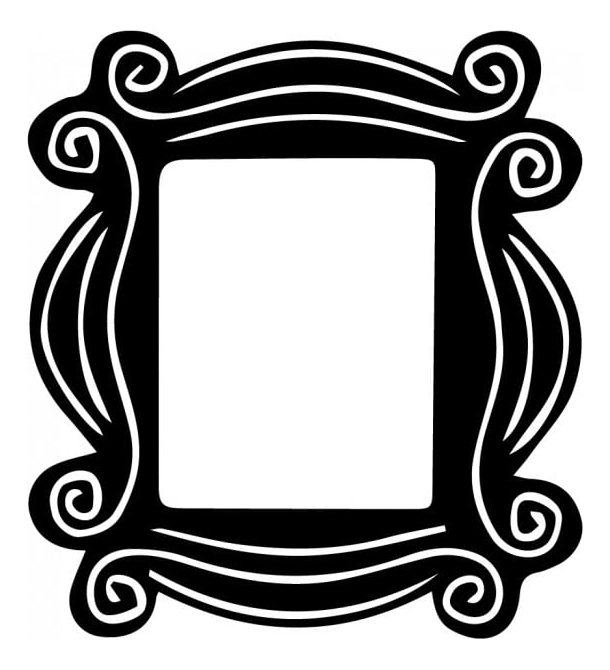 Rienda Libre Graphics - Decomural Photo Frame Friends Design Ws-43964