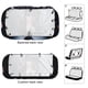 thumbnail image 3 of Funda para Asiento Trasero de Auto Desmarcar Miércoles Addams 120x59x76cm, 3 of 6
