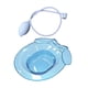 thumbnail image 3 of Baño De Asiento Para Asiento De Inodoro, Lavabo Duradero Para Ducha, Baño De Viaje, Azul Con Cisterna, 3 of 5