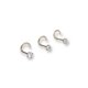 thumbnail image 3 of Pack Piercing Acero Quirúrgico Nariz set tipo S Zirconia blanco nostril, 3 of 3