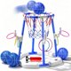 thumbnail image 1 of Aro de Baloncesto 2 en 1 para Piscina con Pelotas, 1 of 6
