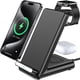 thumbnail image 1 of Estación de carga inalámbrica QKXC 3 en 1 para Apple Watch iPhone, 1 of 8