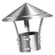 thumbnail image 5 of Tapa De Chimenea Con Parte Superior Cónica, Cubierta De Chimenea De Acero Inoxidable Para Hogar Y Jardín, Estilo B, 5 of 5