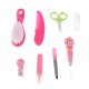 thumbnail image 3 of Kit De Cepillos Para El Cuidado Del Cabello Y Uñas Para Bebés Y Niños, 8 Uds., Color Rosa, 3 of 3