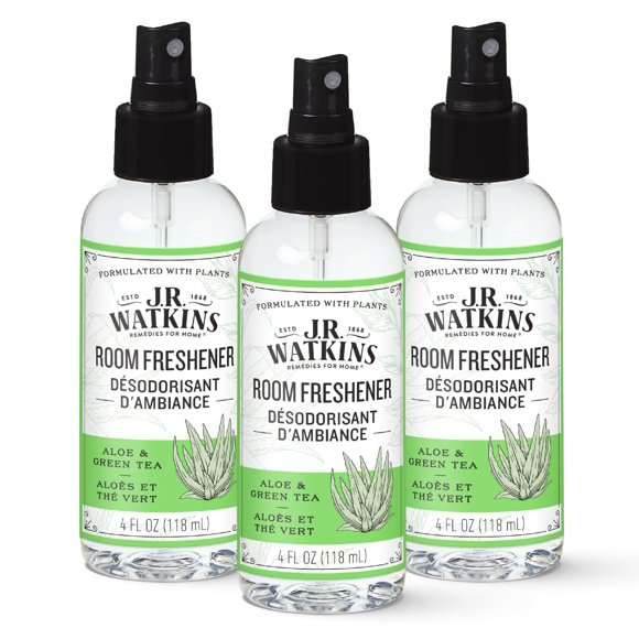 Ambientador J.R. Watkins con aloe y té verde 120 ml