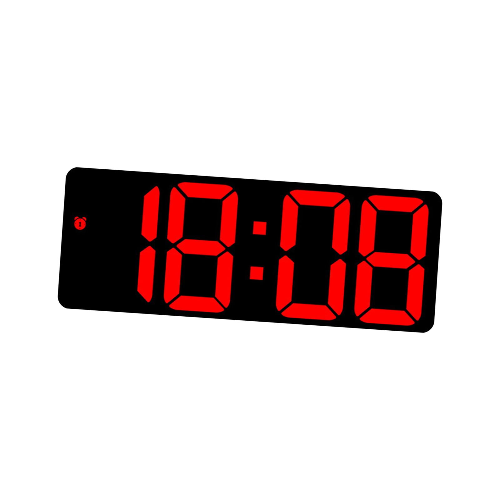 Bothyi - Escritorio Reloj Digital Escritorio Led Despertador De Escritorio Para Sala De Estar Oficina Para Adultos