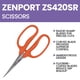 thumbnail image 5 of Tijeras Zenport ZS420SR 15 cm con recubrimiento de flúor, 5 of 7