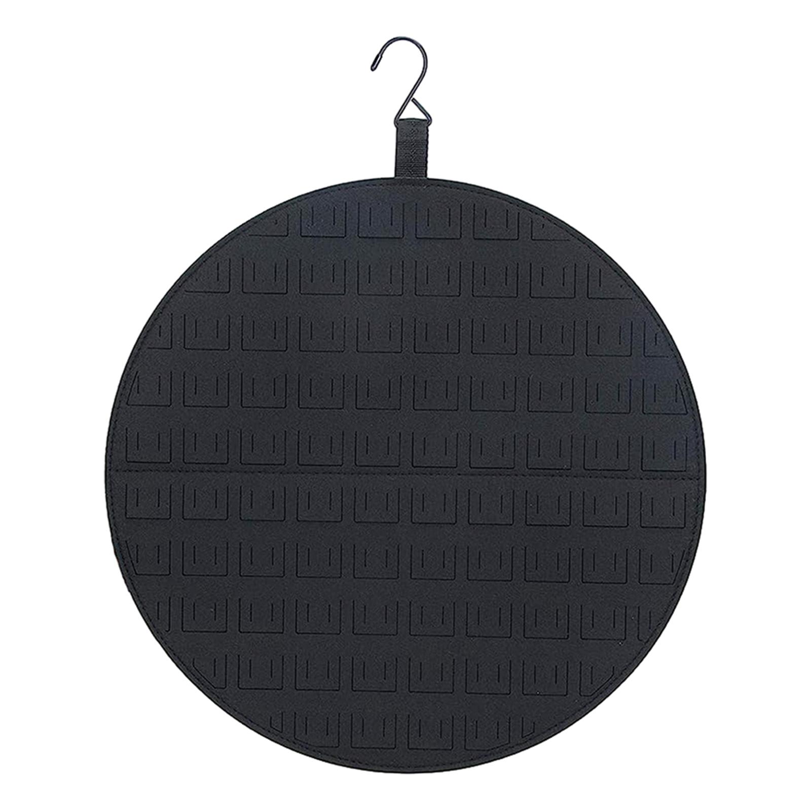 Magideal - Broche Organizador De Pines, Tablero De Exhibición, Soporte Decorativo, Insignia De Colección, Pines De Exhibición De Fieltro, Soporte De Exhibición D Negro