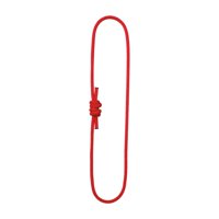 Ioensy - Cordón Prusik De 6 Mm, Cordón Trenzado De Cuerda De Nudo De 120 Cm De Longitud Para Escalar Arborista Rojo