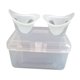 thumbnail image 5 of 2 Vasos De Silicona Para Lavado De Ojos, Suaves, Para Eliminar El Polvo Y Limpiar Los Ojos, Color Blanco, 5 of 5