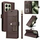 thumbnail image 1 of FOXDOCK Funda tipo Cartera para Xiaomi 14T – Cubierta de Cuero PU con Múltiples Ranuras, Bolsillo para Efectivo y Correa de Muñeca, 1 of 6