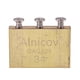 thumbnail image 1 of 50,6 Mm Vintage Tremolo Bridge Piezas De Actualización De Guitarra De Bloque De Latón De Tama?o Completo, 1 of 5