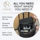 thumbnail image 3 of Maleta Norvell de 46 cm con Ruedas – Bolsa de Viaje para Spray Tan, 3 of 7