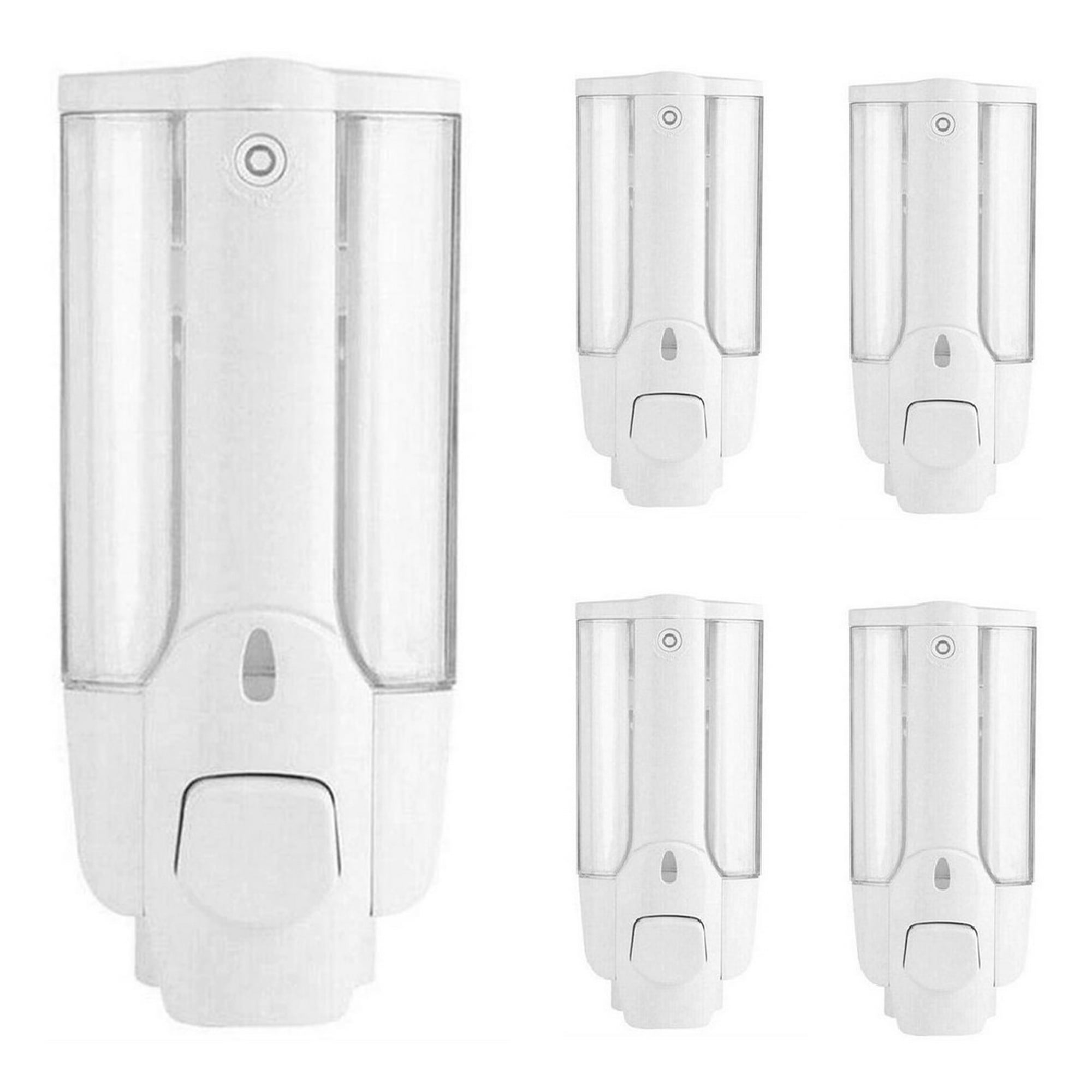 Genérico - Pack 5 Dispensador De Jabón Líquido Alcohol