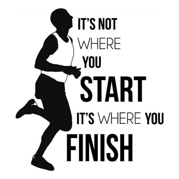 Decomural It's Not Where You Start Sports WS-43022