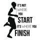 thumbnail image 1 of Decomural It's Not Where You Start Sports WS-43022, 1 of 2