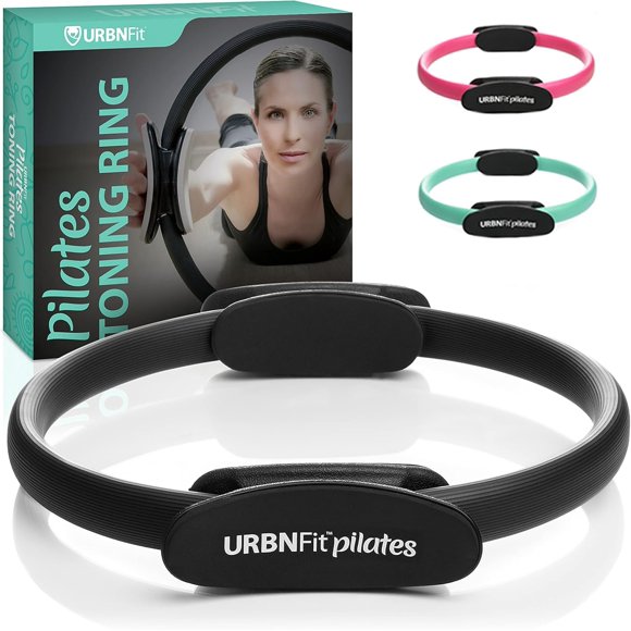 Aro de Pilates URBNFit 12" Magic Circle con Almohadillas de Espuma de Doble Agarre