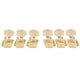 thumbnail image 1 of Clavijas De Afinación Semicerradas 3R 3L Gear Tuning Machine Head Partes De Guitarra Acústica, 1 of 3