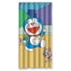 thumbnail image 1 of Cortina de ducha clásica con diseño de dibujos animados de Doraemon, juego de cortina de baño con ganchos, tamaño 36 x 72 pulgadas, 1 of 3