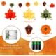 thumbnail image 2 of Luces de otoño de calabaza 3D de 10 pies y 30 LED, luces de cadena de calabaza, arces, luces interiores, decoración de otoño para el hogar, guirnalda de otoño alimentada por batería con luces para oto, 2 of 7