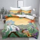 thumbnail image 1 of Funda Nórdica Para Cama Ric k Bedding Se Y Morty Edredón Ligero De 3 Piezas Con Estampado 3d Se, 1 of 3