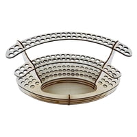 Bothyi - Organizador De Estante De Cepillo De Lápiz De Madera Con 140 Agujeros Diy, Fácil De Montar