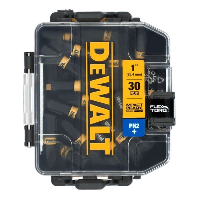 Genérico - Set 30 Puntas Phillips De Impacto 1 Dewalt Dwaf1ph2ir30