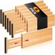 thumbnail image 1 of Organizadores de cajones Fabsome Dresser, paquete de 6, ajustables en bambú, 1 of 7