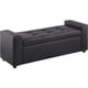 thumbnail image 2 of Banqueta Baul Lawin 2c Pu 30 Negro, 2 of 6
