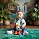 thumbnail image 4 of Sonajero Colgante Activity Friend Tucan Tamika Playgro, 4 of 4