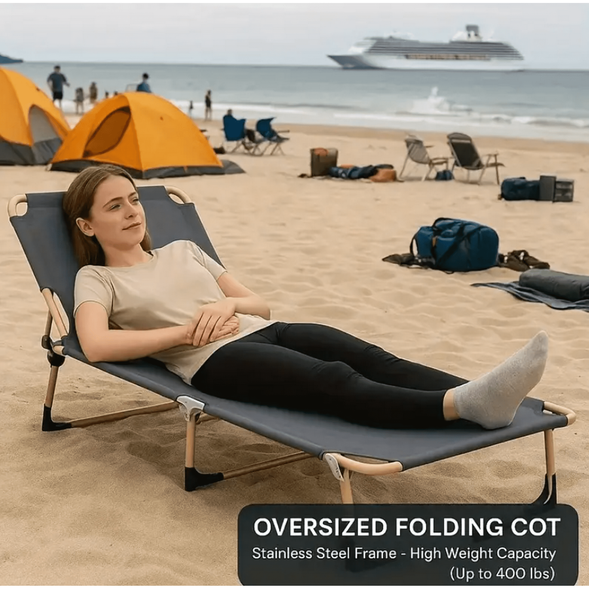 Comercial Myl - Reposera De Playa Piscina Jardin Plegable