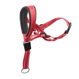 Ioensy - Perros Bozal Transpirable Cubre Boca Para Perro Agresivo Colores Rojo L