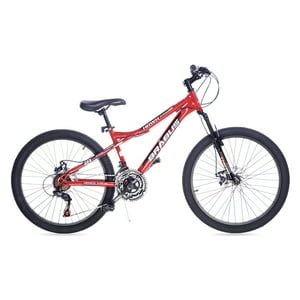 Bicicleta Mtb Aro 24 Brabus Hawk Rojo