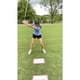 thumbnail image 3 of Ayuda de entrenamiento para swing Birdie Golf Birdie Mat Pro rosa blush, 3 of 7