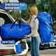 thumbnail image 2 of Bolsa de equipaje plegable, bolsa de lona plegable extragrande para viajes con capacidad de hasta 65 libras, mochila de equipaje práctica, mochila de viaje duradera para gimnasio, almacenamiento, luga, 2 of 7