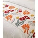 thumbnail image 2 of Piecera bordada para cama sin fundas de cojín diseño 4 color crema, 2 of 3